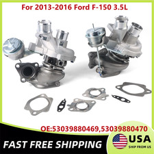 Left + Right Turbo For Ford F150 F-150 V6 3.5L 2013-2016 PAIR Gas Turbocharger picture