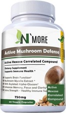 Six Mushroom Supplement Defense with Active Hexose Correlated Compound 750mg picture