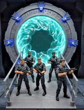 Ancient Gateway Portal Diorama for Stargate Figures 1:12 1:18 Scale Sci-Fi Play picture