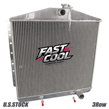 3Row Radiator fit 1954-1956 1955 Oldsmobile Super 88,Starfire Chevy Conversion picture