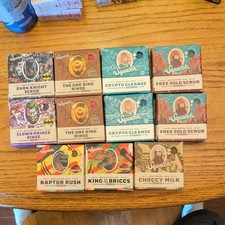 Dr. Squatch Limited edition Bar's, Free solo scrub, crypto cleanse,Batman, LOTR picture