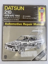 NEW 1979 - 1982 Haynes DATSUN 210 All Models Automotive Service Repair Manual. picture