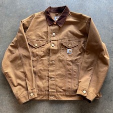 Vintage 90s Carhartt J109 Trucker Jacket picture