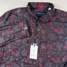 NEW Robert Graham Button Down Mens XL Multi Berkane Floral Tailored Fit picture