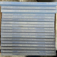 VTG Lot of 17 -American Country Illustrated Hardcovers -Time Life Book set-GOOD picture