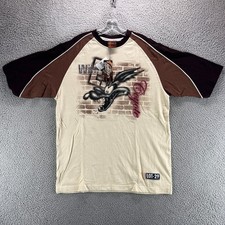 Vintage Wile E Coyote Shirt L Looney Tunes 90s Y2K Streetwear Retros Hippie picture