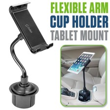 Cellet Cup Holder Tablet Mount Stand 360° Swivel Arm for iPad Galaxy Tab Car SUV picture