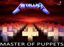 METALLICA  Pinball Alternate Translite (MASTER OF PUPPETS  Limited ) picture