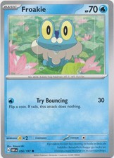 Froakie - 056/197 - Common (Near Mint) Obsidian Flames - Water Pokémon picture
