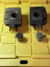 1972 Yamaha LS2 100 Cylinder Set Cylinders Top End Pistons Twin 100 picture
