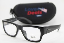 NEW RAY-BAN RB5487-F 2000 NOMAD WAYFARER BLACK YELLOW AUTHENTIC EYEGLASSES 54-17 picture