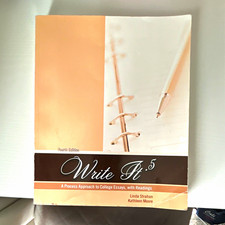 Kendall Hunt Write It .5 4th Ed Paperback Textbook Essays - Strahan, Moore picture
