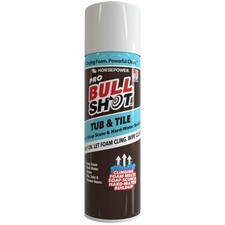 Bull Shot Tub & Tile Spray, As Seen On TV, Clinging Foam Bathroom Cleaner for picture