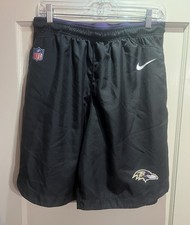 Nike Dri-Fit NFL On Field Practice Shorts - Baltimore Ravens -Adult L - New NWOT picture