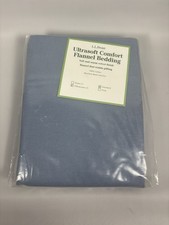 New L.L. Bean Ultrasoft Comfort 2 Pillowcase Set Bay Blue Standard picture