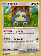 Snorlax SM - Unbroken Bonds 158/214 NM picture