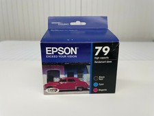 3-PK Genuine Epson 79 Black Cyan Magenta Ink Cartridges for 1400 Artisan 1430 picture
