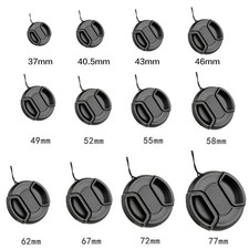 1PC 49-77mm Front Cover Center Pinch Lens Cap Snap On For Nikon Sony Pentax picture