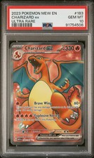 Charizard EX Ultra Rare (183) 2023 Pokemon Mew EN-151 picture