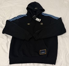 Adidas Argentina x Thrasher Revista AFA Hoodie Black Medium KX4547 NWT Messi picture