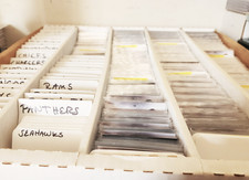 NFL Football Team Card Lot 25-50 PYT Pick Your Team Inserts Parallels Rookies picture
