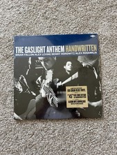 NEW ORIGINAL PLASTIC The Gaslight Anthem Handwritten Limited Edition Blue Vinyl picture