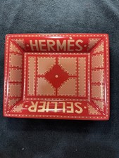 Hermes Sellier Change Jewelery Fashion Porcelain Tray picture