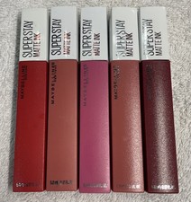 5 X Maybelline Super Stay Matte Ink 115 118 125 (2x 130) NEW (No3) (hh3) picture