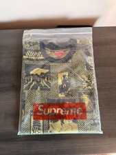 Supreme Heaven Jacquard Short Sleeve Sweater Size M picture
