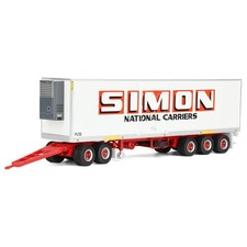 1/64 Simon National Carriers Freight Trailer, Dolly by Highway Replicas, 12963 picture