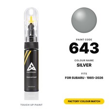 Touch Up Paint For Subaru 643 Silver Kit Professional Auto Touch Up picture