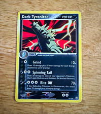 Dark Tyranitar 19/109 Rare Pokémon Card EX Team Rocket Returns 2004 Vintage picture