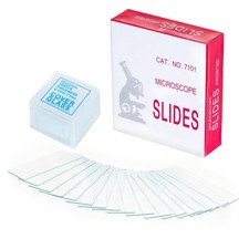 Biologix Microscope Slides and Covers, 72 Slides + 100 Coverslips picture