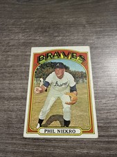 1972 Topps Phil Niekro #620 Braves HOF ( See Description ) picture