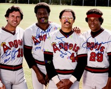 Rod Carew Reggie Jackson Fred Lynn Baylor 8x10 Signed photo Reprint picture