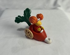 RARE 1987 McDonald's Fraggle Rock Red Fraggle in Red WOBBLE Car TEST MARKET MINT picture