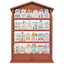 1989s Vintage Spice Village Wooden Rack - Village Spice House Wall-Mounted picture
