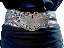 UNIQUE RARE VINTAGE ART NOUVEAU ART DECO MESH BELT picture