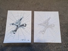 Original Comic Art - 8.5x11 Spider-Man - Angel Medina & Roberto Poggi picture