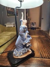 Vintage Flamenco Dancer Ceramic Lamp – Rare Sculptural Statement Piece picture
