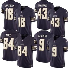 Men's Vikings 2026 “Rivalries” Vapor Limited Purple Stitched Jersey picture