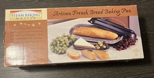 NEW Baparoma 3-Piece Steam Baking Master Artisan French Bread Pan System SEALED picture