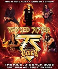 TWISTED SISTER + SEBASTIAN BACH / THE KIDS ARE BACK 2026 - MULTI CAMERA (1Bluray picture