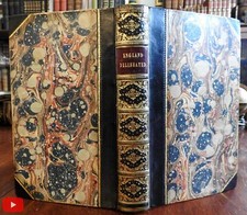England illustrated 1804 rare fine book w/ 147 engraved views lovely picture