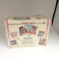 1991-1992 Upper Deck LNH-NHL (English Edition) - Hockey Jumbo Packs - Sealed Box picture