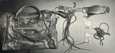 BALENCIAGA The City 115748 Black Leather Handbag (SEE DESCRIPTION) picture