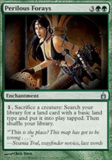 1x Perilous Forays Heavy Play MTG Magic - Kid Icarus - picture