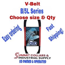 B/5L SERIES D&D DURA-PRIME PowerDrive V-Belts Choose your Size and QTY picture