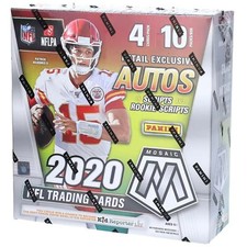 2020 Panini Mosaic Football Mega Box Fanatics Sealed Hubert Burrows Jordan Love picture