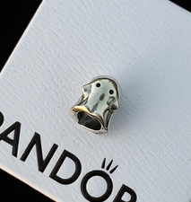 Pandora Boo the Ghost Silver Charm Halloween S925 ALE, #798340EN16 picture